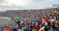 Kumasi fans turned up in their numbers for the match