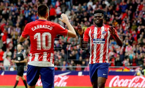 Thomas Partey has been in fine form at Atletico Madrid