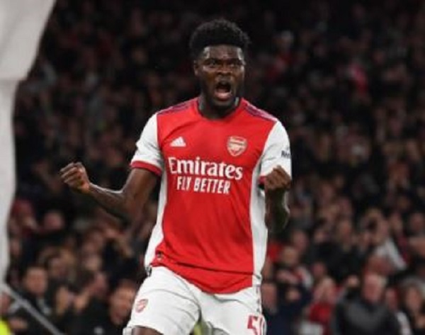 Arsenal midfielder Thomas Partey