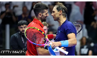 Novak Djokovic beat Rafael Nadal on his way to winning Olympic gold in Paris earlier this year