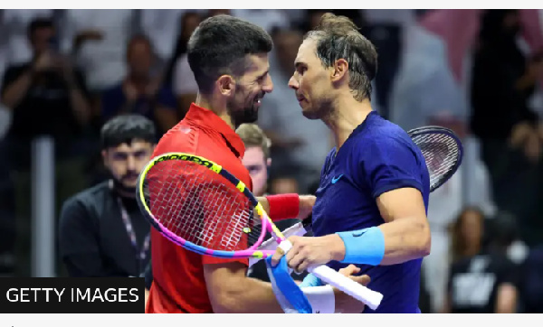 Novak Djokovic beat Rafael Nadal on his way to winning Olympic gold in Paris earlier this year