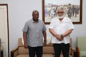 Mahama And Rawlings.