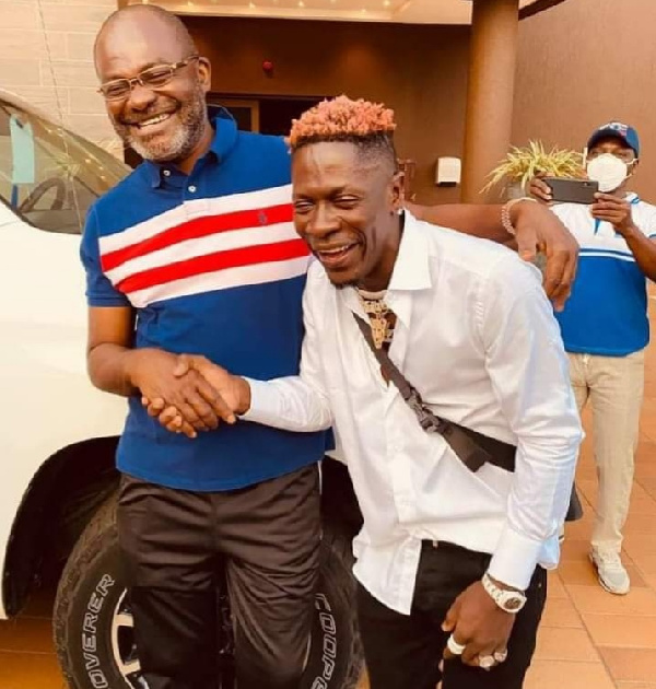 Kennedy Agyapong with Shatta Wale