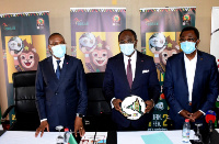 Officials of CAF and FECAFOOT