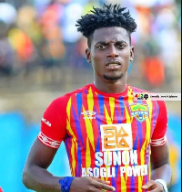 Hearts of Oak defender Caleb Amankwah