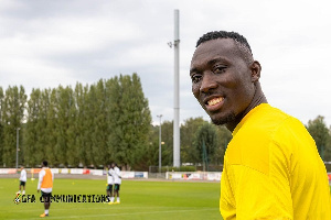 Ghana goalkeeper Richard Ofori