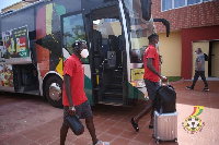 The Black Stars will be leaving for Sudan