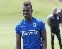 Edwin Gyimah was an used substitute in Bidvest Wits game against Primeiro do Agosto