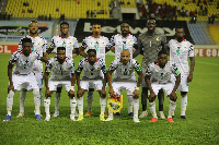 Black Stars in a group photo