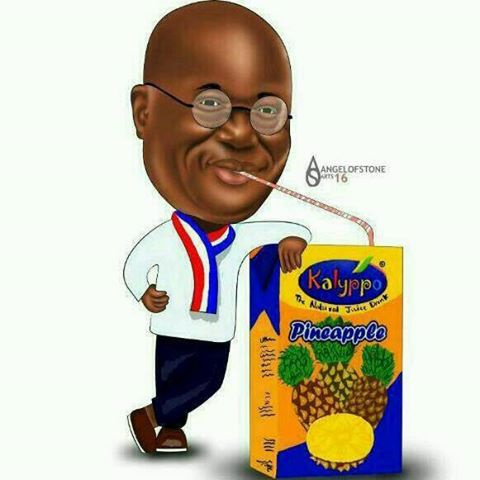 Portrait of President Nana Addo