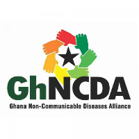 The logo of the Ghana NCD Alliance