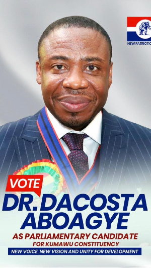 Aboagye Dacosta NPP Poster