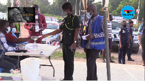 File photo of a special voting process in Kumasi