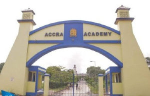 Entrance of the Accra Academy