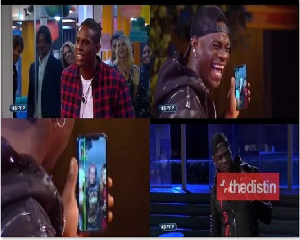 Mario Balotelli engages his biological parents in a video call live on TV