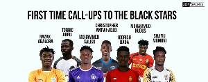 First Black Stars squad