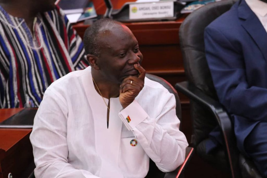 Finance Minister Ken Ofori-Atta