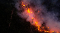 Efforts by the school staff to douse the fire proved futile