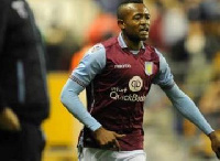 Aston Villa striker Jordan Ayew