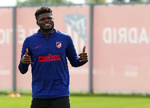 Atletico Madrid midfielder Thomas Partey