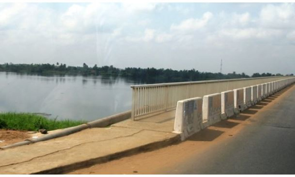 File photo of the Sogakope Bridge