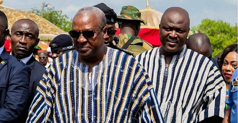 John Mahama and Ibrahim Mahama