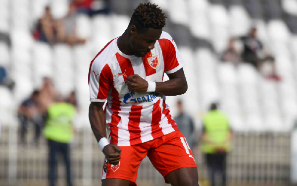 Richmond Boakye-Yiadom has scored 15 goals in 14 games for Belgrade