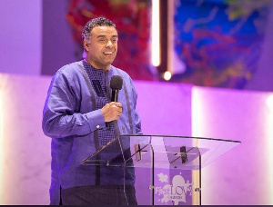 Bishop Dag Heward Mills, the founder, and leader of the Lighthouse Chapel International