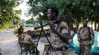 Members of the Amhara Special Forces at an improvised camp in Humera, Ethiopia (EDUARDO SOTERAS | AF