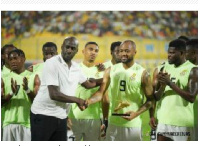 Jordan Ayew and Otto Addo