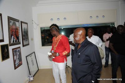 Photos: Nana Addo graces Asamoah Gyan’s grand opening