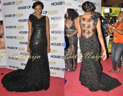 Yvonne Nelson dazzles in Mai Atafo Inspired at the Lagos Premiere of “House of Gold”