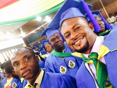 Kumawood actor graduates with a Master's Degree