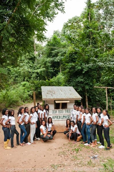 Miss Ghana finalists tour 