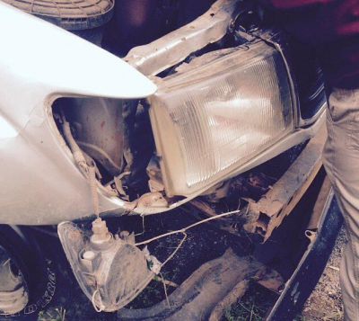 Yaa Pono escapes death in car accident