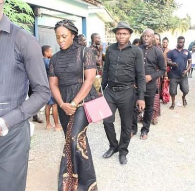 Kyeiwaa, others at funeral of late Rev Eddie Coffie