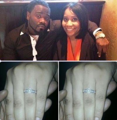 Captain Planet proposes to Uche Ofodile…gives her a ring