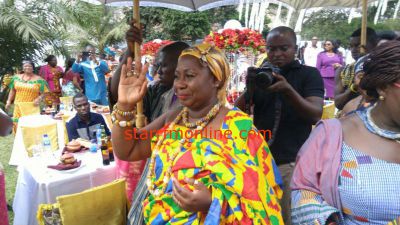 Photos: Kufuor graces Gifty Anti's wedding