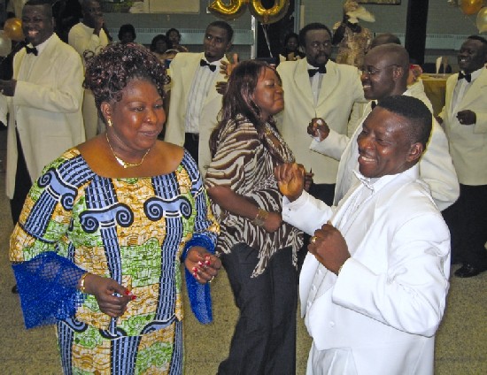 Mr. & Mrs Glantey on the dance floor