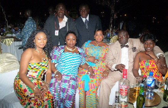 A group representing Toronto Canada. Emmanue Ayiku, Publisher of
Ghanaian News Canada stands behind first left