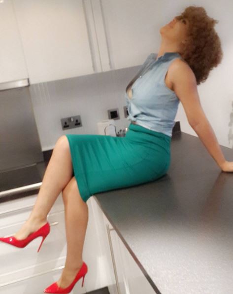 Nadia Buari after giving birth to twins