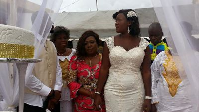 PHOTOS: Controversial Ghanaian music producer marries