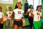 Miss Ghana 2012 finalists hit the Gym!