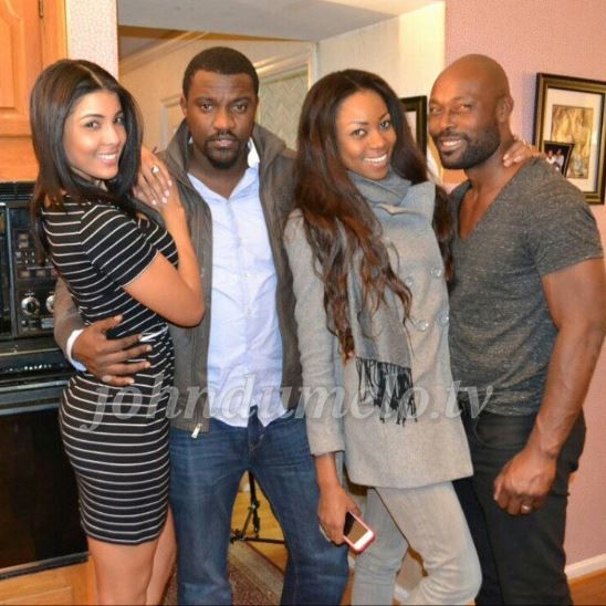 Dumelo and Yvonne Nelson