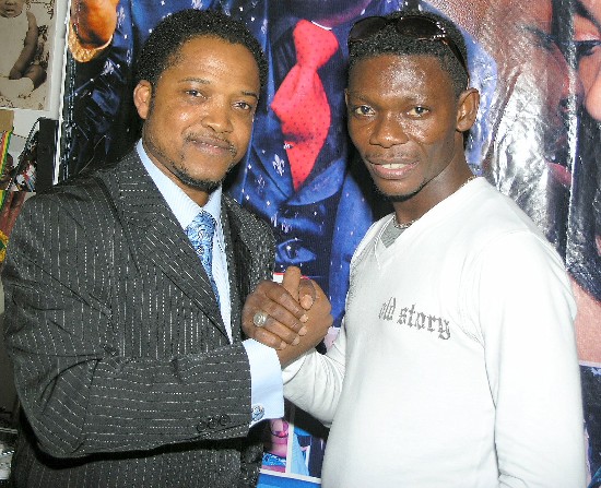 Mr. CNN welcoming Agya Koo to New York