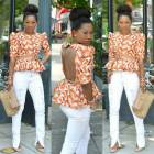 Try these inspired Ankara outfit