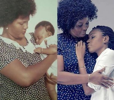 Photos: Yvonne Nelson celebrates mum