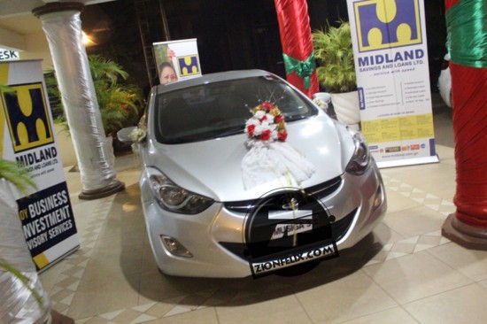 The Hyundai car presented to No Tribe