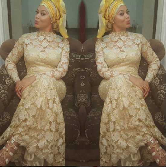 Nadia Buari after giving birth to twins