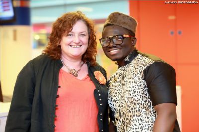 Photos/Video: BBC interviews Ghanaian musician Nino